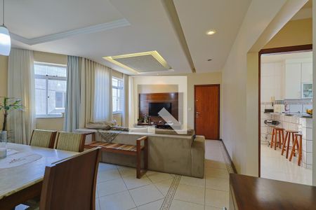 Sala de apartamento à venda com 3 quartos, 230m² em Castelo, Belo Horizonte