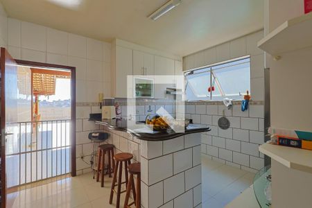 Cozinha de apartamento à venda com 3 quartos, 230m² em Castelo, Belo Horizonte