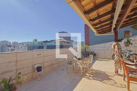 Área externa de apartamento à venda com 3 quartos, 230m² em Castelo, Belo Horizonte