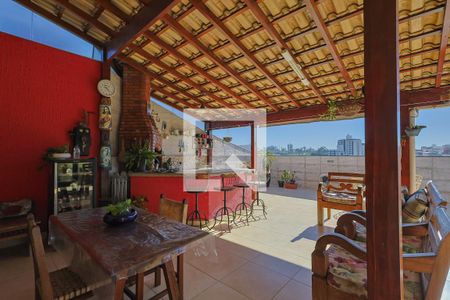 Área externa de apartamento à venda com 3 quartos, 230m² em Castelo, Belo Horizonte