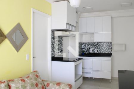 Sala/Cozinha de apartamento à venda com 1 quarto, 33m² em Mooca, São Paulo