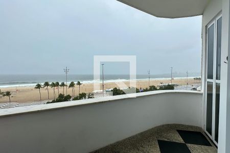 Varanda Quarto 01 de apartamento à venda com 3 quartos, 112m² em Leme, Rio de Janeiro