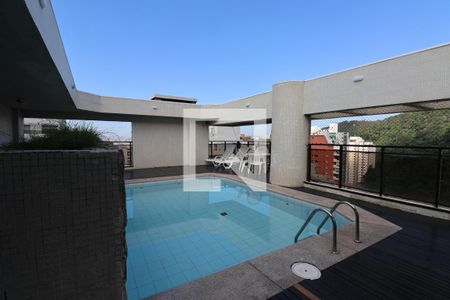 Área comum - Piscina de apartamento para alugar com 5 quartos, 200m² em Barra Funda, Guarujá