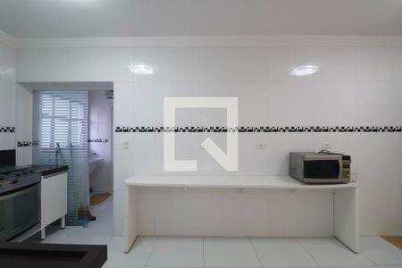 Cozinha de apartamento para alugar com 5 quartos, 200m² em Barra Funda, Guarujá
