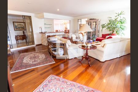 Sala de apartamento à venda com 4 quartos, 375m² em Jardim Analia Franco, São Paulo