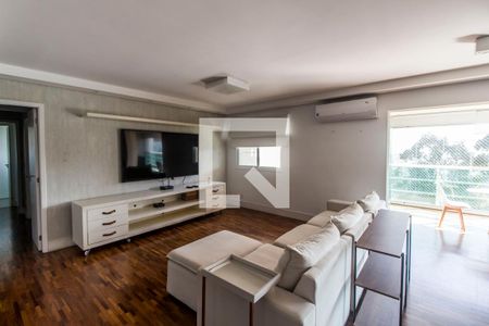 Sala de TV de apartamento à venda com 3 quartos, 202m² em Alphaville Empresarial, Santana de Parnaíba
