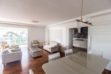 Sala de Jantar de apartamento à venda com 3 quartos, 202m² em Alphaville Empresarial, Santana de Parnaíba
