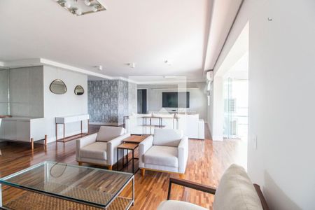 Sala  de apartamento à venda com 3 quartos, 202m² em Alphaville Empresarial, Santana de Parnaíba