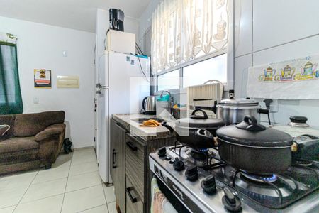 Cozinha de apartamento à venda com 1 quarto, 43m² em Centro Histórico de São Paulo, São Paulo