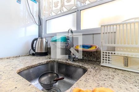 Cozinha de apartamento à venda com 1 quarto, 43m² em Centro Histórico de São Paulo, São Paulo