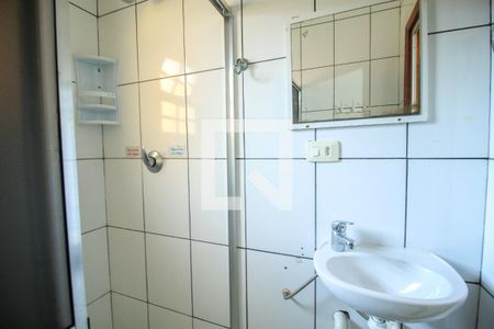 Banheiro de kitnet/studio para alugar com 1 quarto, 30m² em Mooca, São Paulo