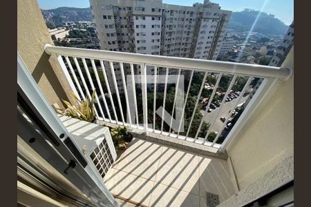 Varanda de apartamento para alugar com 2 quartos, 54m² em Del Castilho, Rio de Janeiro