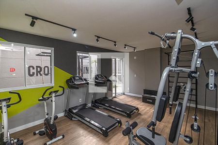 Área comum - Academia de apartamento para alugar com 1 quarto, 94m² em Vila Santo Estefano, São Paulo