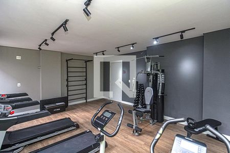 Área comum - Academia de apartamento para alugar com 1 quarto, 94m² em Vila Santo Estefano, São Paulo