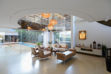 Sala de casa de condomínio para alugar com 5 quartos, 350m² em , Ribeirão Preto