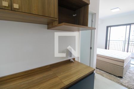 Cozinha de apartamento à venda com 1 quarto, 23m² em Butantã, São Paulo