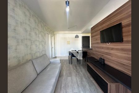 Sala de apartamento para alugar com 1 quarto, 51m² em Melville Empresarial Ii, Barueri