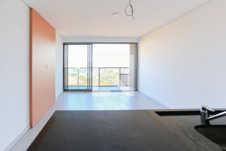 Sala  de apartamento à venda com 1 quarto, 57m² em Pinheiros, São Paulo