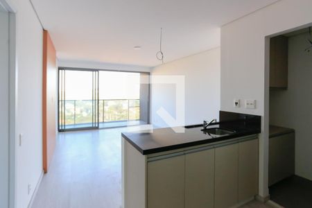 Sala  de apartamento à venda com 1 quarto, 57m² em Pinheiros, São Paulo