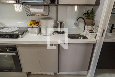 Sala/Cozinha de apartamento à venda com 2 quartos, 37m² em Chácara Inglesa, São Paulo