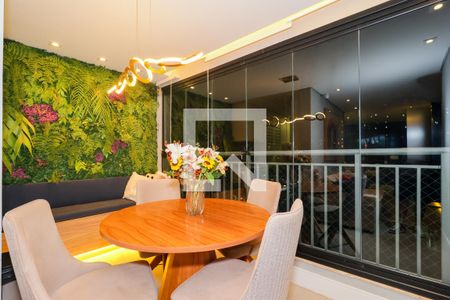 Varanda da Sala de apartamento à venda com 2 quartos, 66m² em Vila Andrade, São Paulo