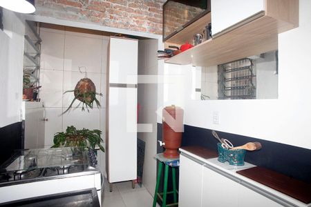 Cozinha de apartamento à venda com 2 quartos, 63m² em Santana, Porto Alegre