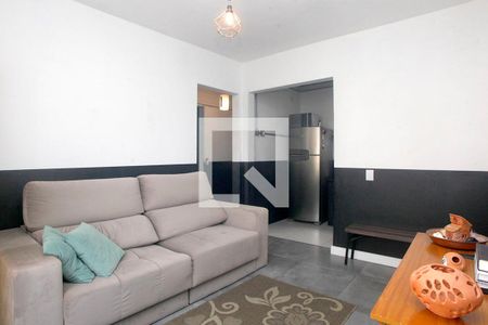 Sala de apartamento à venda com 2 quartos, 63m² em Santana, Porto Alegre