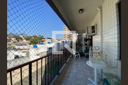 Varanda de apartamento à venda com 3 quartos, 99m² em Cachambi, Rio de Janeiro