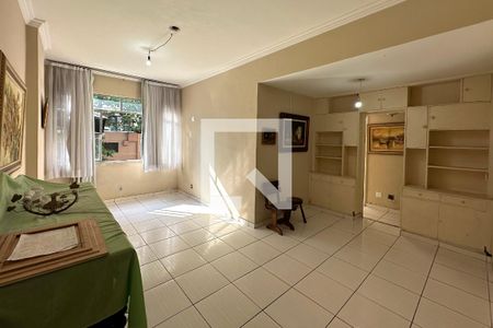 Sala de apartamento à venda com 3 quartos, 90m² em Botafogo, Rio de Janeiro