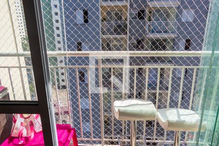 Varanda da Sala de apartamento à venda com 2 quartos, 48m² em Jardim das Flores, São Paulo