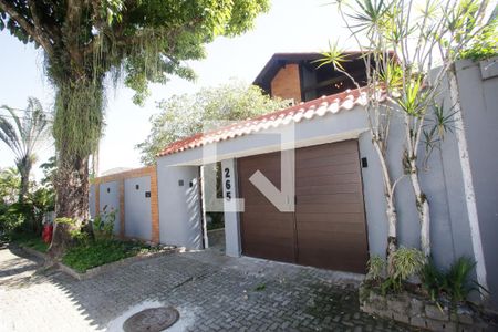 Fachada de casa de condomínio à venda com 3 quartos, 360m² em Jacarepaguá, Rio de Janeiro