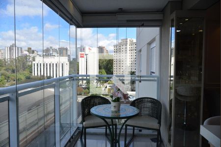 Varanda gourmet de apartamento à venda com 2 quartos, 92m² em Jardim, Santo André