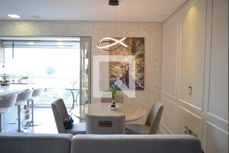 Sala de apartamento à venda com 2 quartos, 92m² em Jardim, Santo André