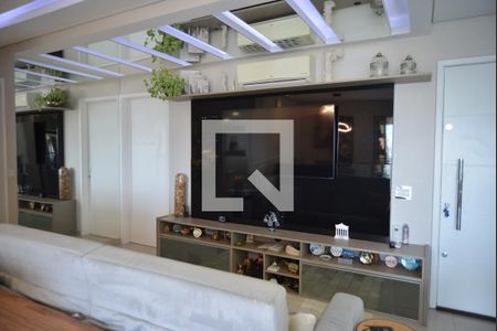 Sala de apartamento à venda com 2 quartos, 92m² em Jardim, Santo André