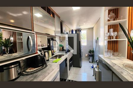 Cozinha de apartamento à venda com 2 quartos, 45m² em Jardim Novo Horizonte, Jundiaí