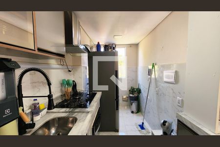 Cozinha de apartamento à venda com 2 quartos, 45m² em Jardim Novo Horizonte, Jundiaí