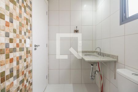 Banheiro de kitnet/studio à venda com 1 quarto, 27m² em Vila Matilde, São Paulo