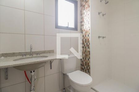 Banheiro de kitnet/studio à venda com 1 quarto, 27m² em Vila Matilde, São Paulo