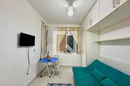 Sala/Quarto de kitnet/studio para alugar com 1 quarto, 16m² em Botafogo, Rio de Janeiro