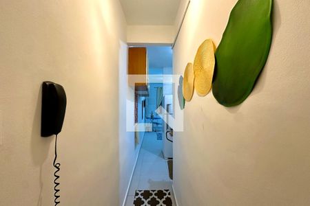 Entrada de kitnet/studio para alugar com 1 quarto, 16m² em Botafogo, Rio de Janeiro