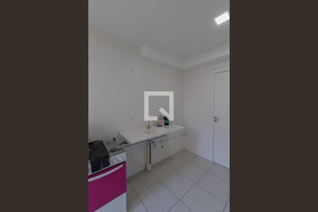 Sala/Cozinha de apartamento para alugar com 2 quartos, 32m² em Fazenda Aricanduva, São Paulo