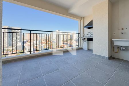 Varanda  de apartamento à venda com 3 quartos, 70m² em Nova Klabin, São Paulo