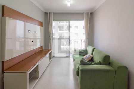 Sala de Estar de apartamento à venda com 2 quartos, 65m² em Jardim Itapeva, São Paulo