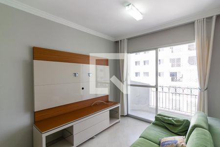 Sala de Estar de apartamento à venda com 2 quartos, 65m² em Jardim Itapeva, São Paulo