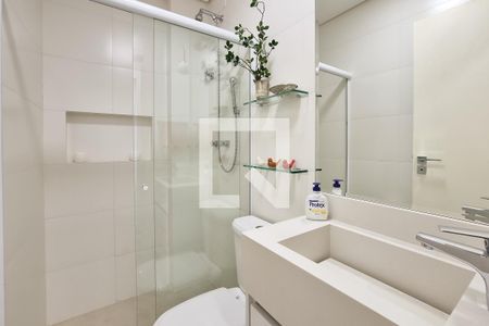 Banheiro Social de apartamento à venda com 2 quartos, 104m² em Jardim Portugal, São Bernardo do Campo