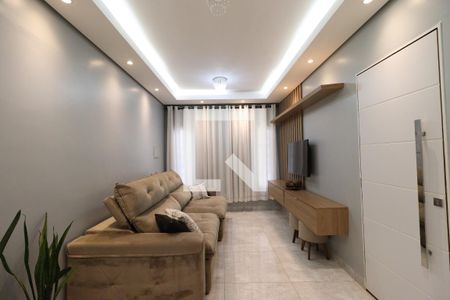 Sala de casa de condomínio para alugar com 2 quartos, 96m² em Residencial das Americas, Ribeirão Preto