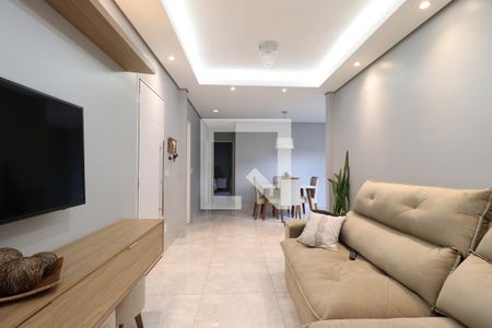 Sala de casa de condomínio para alugar com 2 quartos, 96m² em Residencial das Americas, Ribeirão Preto