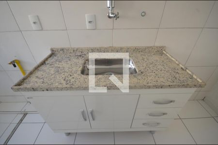 Cozinha de apartamento para alugar com 2 quartos, 42m² em Campo Grande, Rio de Janeiro