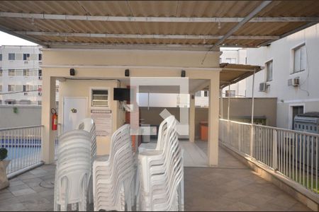 Área comum - Churrasqueira de apartamento para alugar com 2 quartos, 42m² em Campo Grande, Rio de Janeiro