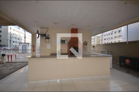 Área comum - Churrasqueira de apartamento para alugar com 2 quartos, 42m² em Campo Grande, Rio de Janeiro